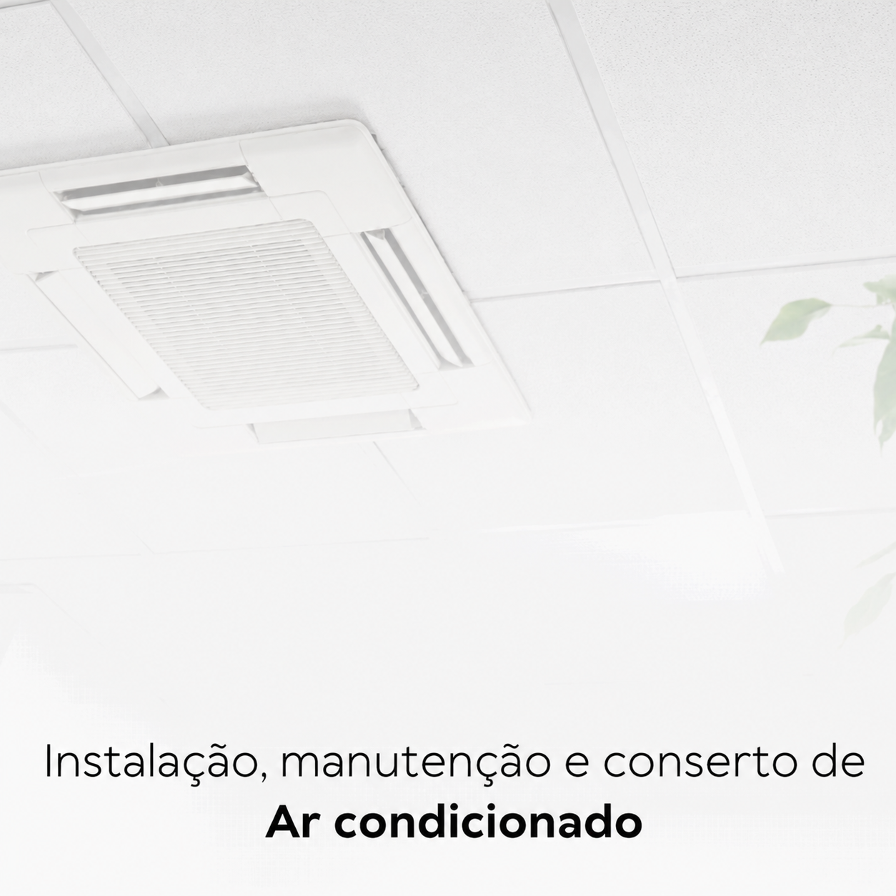 Instalação, manutenção e conserto de ar condicionado
