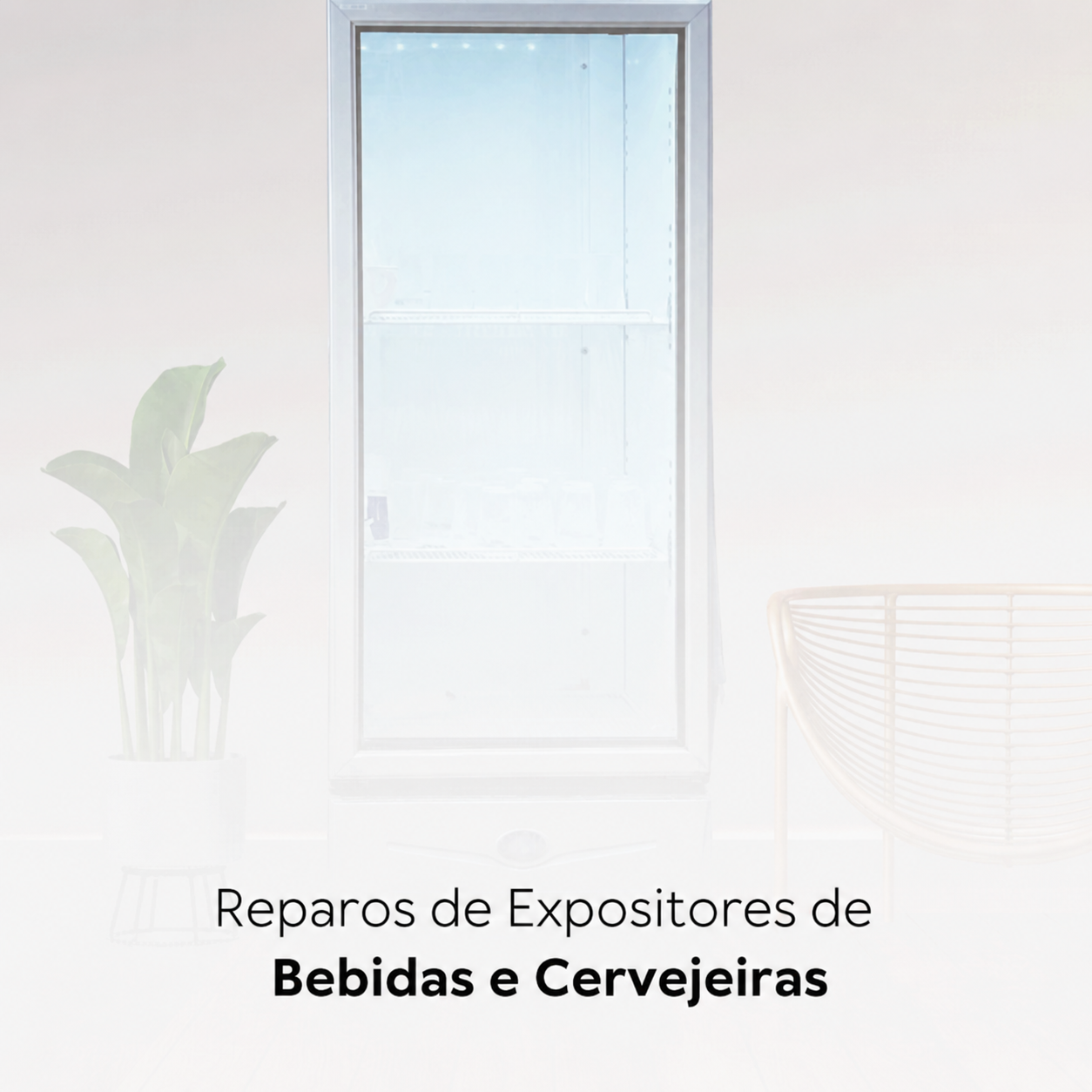 Reparos de expositores de bebidas e cervejeiras